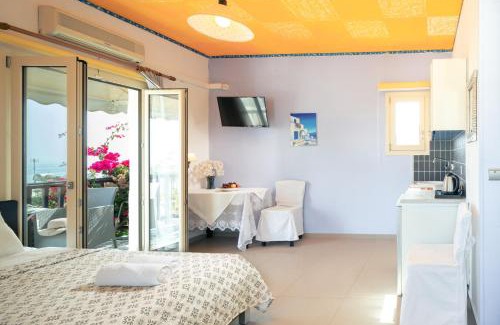 Piskopiano Apartamento | Sleeps 8 - Sea View - Apartment - Pool - Garden
