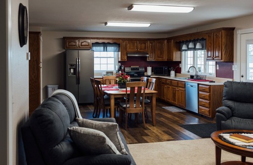 Saline County Casa | Sleeps six, secluded, expansive deck