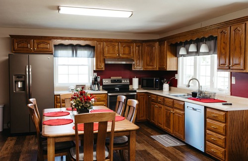 Saline County Casa | Sleeps six, secluded, expansive deck