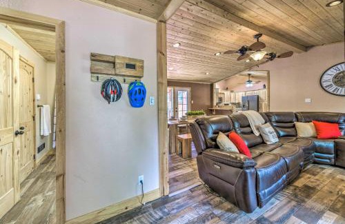 Ruidoso Casa | Sleepy Bear Cabin in Ruidoso Deck and Yard Games!