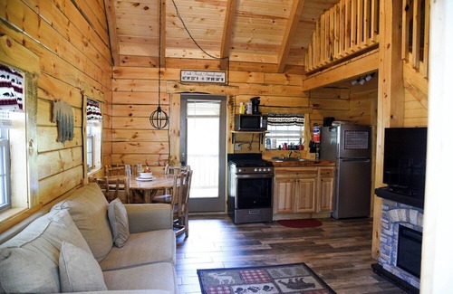 Leeper Cabina | Sleepy Bear Log Cabin near Cook Forest State Park