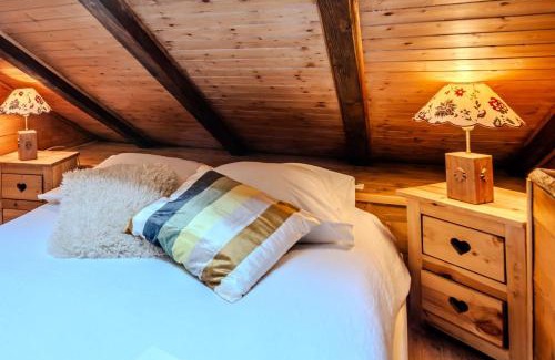 Manigod Apartamento | Slow Chalet Etale Ski in-out Duplex Mountain View Balcony & Free parking