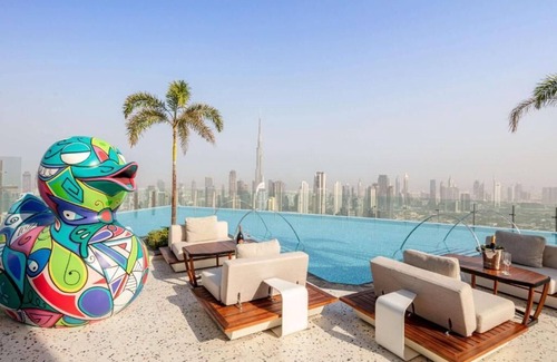 Business Bay Apartamento | SLS HOTEL AND APARTMENTS ,LOVELY 1 BED WITH FULL BURJ KHALIFA VIEW