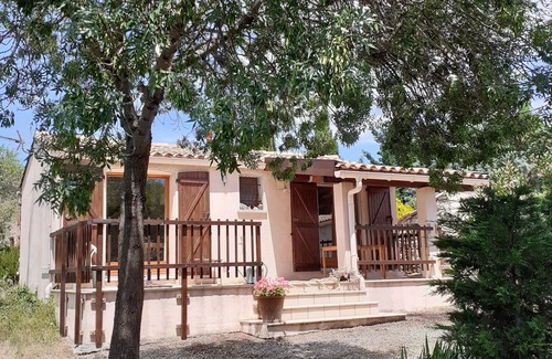 Saint-Jean-de-Minervois Cabaña | Pequeña casa de campo con terraza privada y vistas impresionantes a las colinas de Minervois.
