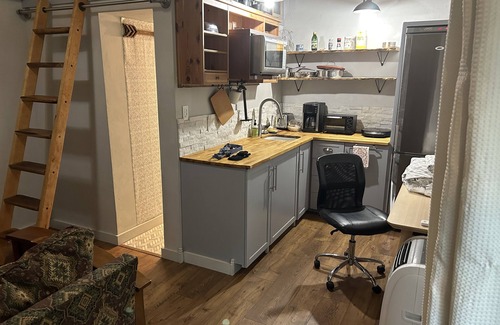 East Riverside - Oltorf Apartamento | Small efficiency loft apt in back of duplex 3 story townhouse. No shared spaces.