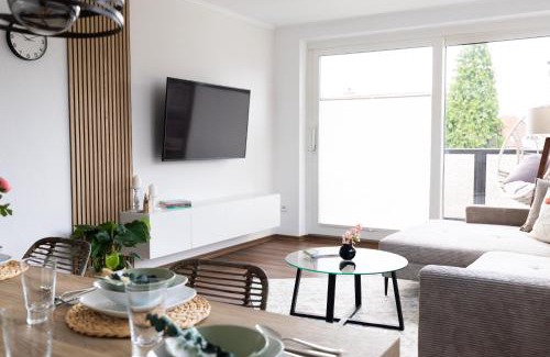 Bad Zwischenahn Apartamento | SmartFewo - Das Penthouse - BBQ - Balkon - Parkplatz