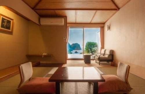 Nishina Hotel | Smoking Ocean Sanshiro Island View 10 tatami mats Two meals included / Kamo-gun Shizuoka