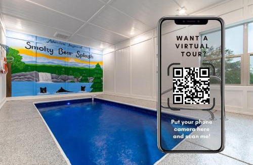Pigeon Forge Casa | Smoky Bear Splash Top Rated Private Pool Cabin with Hot Tub, Mtn Views, Arcade Games, Excellent Location