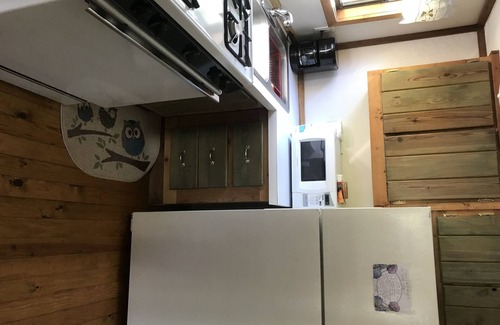 Qualla Cabina | Cabina de madera de la montaña ahumada