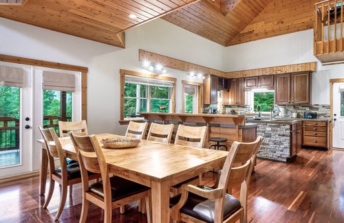 Cosby Cabina | Smoky Mountain Wellness Retreat Zen Oasis SpaHotTub-pool table - DOGS-VIEWS