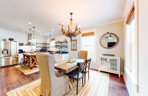 Villages of Crystal Beach Casa | Snowbird-friendly home in gated community with hot tub, pool, balcony, & grill