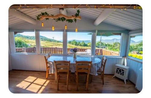 Bronaber Chalet De Esquí | Snowdonia Escapes# Scenic Log Cabin with Views, WIFI & 2 Double bedrooms