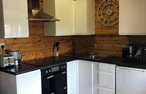 Bronaber Cabina | Snowdonia Log Cabin-Sleeps 4-Garden-Pets