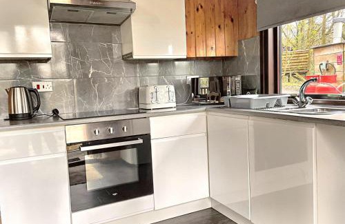 Llanybri Chalet De Esquí | Snowdrop 10-Hot Tub-Woodlandlodges-St Clears-Pembrokeshire