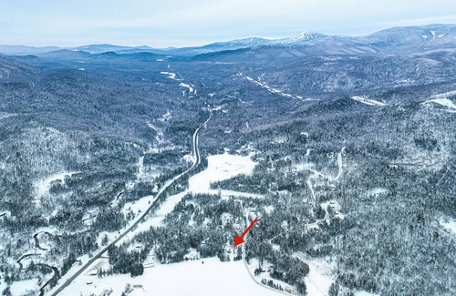 Stratton Cabina | Snug cabin in trees with fireplace & W/D near skiing, hiking, & lake - dogs OK