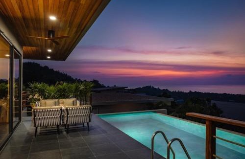 Ko Pha-ngan Villa | SO Sky, New, Luxury, Full sunset sea view