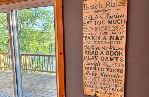 Irons Casa | Soaking Spot on Sand Lake, Irons