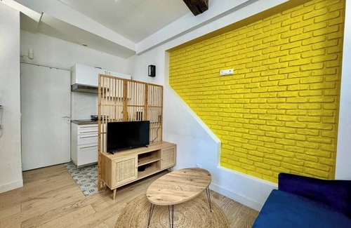 Gare-Jouvenet Apartamento | Sofia : Studio confortable en RDC au coeur de la ville de Rouen.