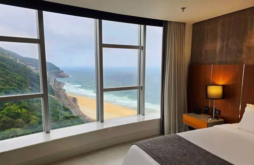 Sao Conrado Cama Y Desayuno | Sofisticado Apart-hotel com vista para o mar