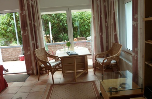 Stahlbrode Casa | Massive FH, 45 metros cuadrados, hasta 4 pers., Comf. amueblado, tranquilo y cerca de la playa
