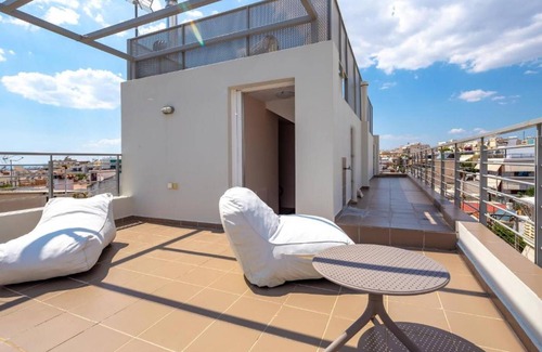 Agios Dimitrios Apartamento | Solon - Deluxe City Center Apartment