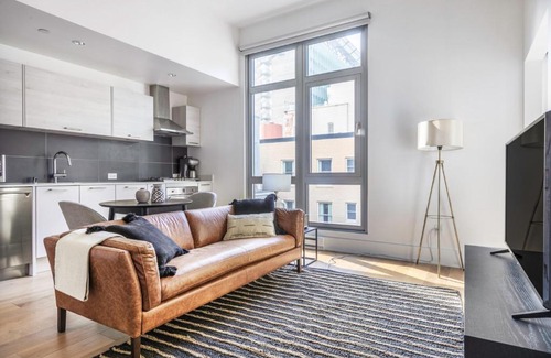 Mid-Market Apartamento | Soma 1BR w Parking BBQ Lounge nr BART SFO-415