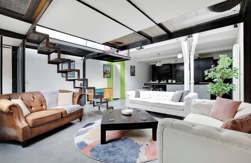 Quartier de la Folie-Mericourt Apartamento | Somptuous Apartement Terrace-2br/6pcenter of Paris