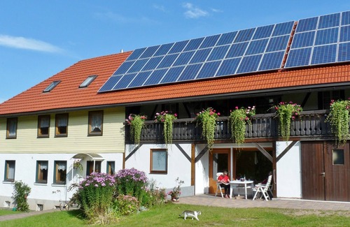 Zella-Mehlis Apartamento | Vacaciones en la región de vacaciones Oberhof directamente en el bosque