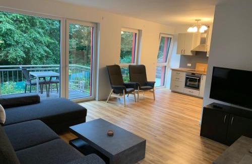 Frillendorf Apartamento | Sonnige Apartments mit Terrasse