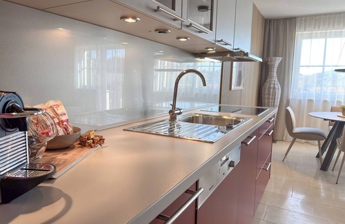 Seekirchen am Wallersee Apartamento | "Sonntagskind" premium apartments Seekirchen, terrace & private garden