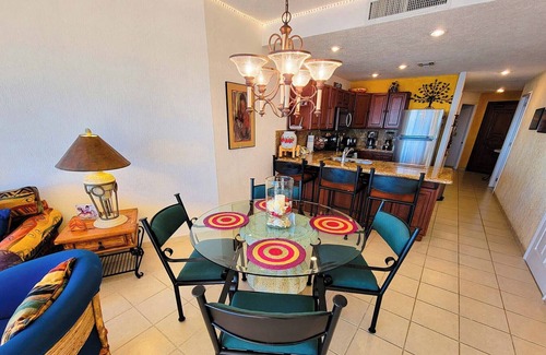 Sandy Beach Condominio | Sonoran Spa E509 - 2 BR Next to the Pool, High Speed Wi-Fi - Beachfront Upper Floor Luxury Condo