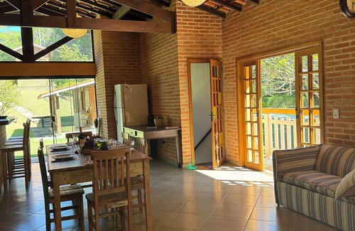 Itatiba Casa | Soothing, private country house with pool & gourmet kitchen in Itatiba