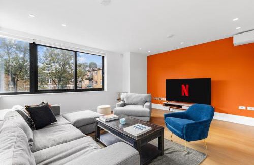 Clapham Apartamento | Sophisticated 4-Bedroom House