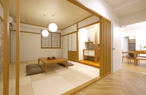 Matsuyama Apartamento | Sophisticated natural interior that shines in brig / Naha Okinawa