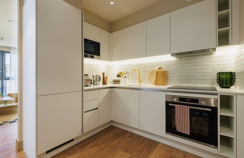 Tottenham Hale Apartamento | Sophisticated Studio Flat with Rooftop Access