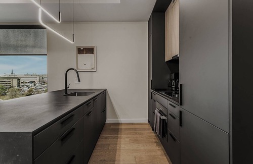 Logan Square Apartamento | Sosuite 1bed Apt w Roof Deck, Gym, Laundry
