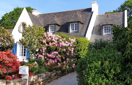 Saint-Marine Casa | El sur de Bretaña - Ste Marina, cerca del puerto, la playa 800 m, casa de 4 **** spa wifi