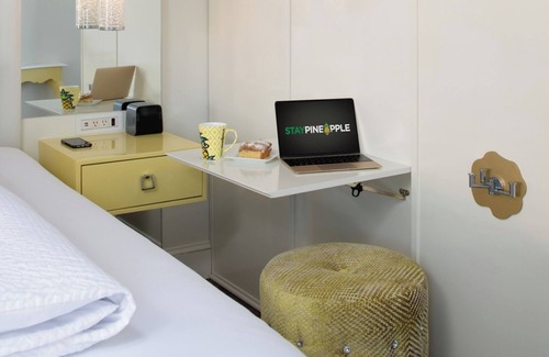 Shawmut Hotel | South End Corner King, Staypineapple, Great Location, Ideal for City Exploration