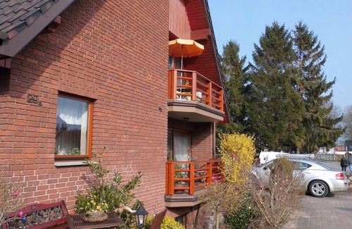 Altefaehr Apartamento | Balcón del apartamento en el más reciente Altefähr recurso aprobado por el estado de Rügen