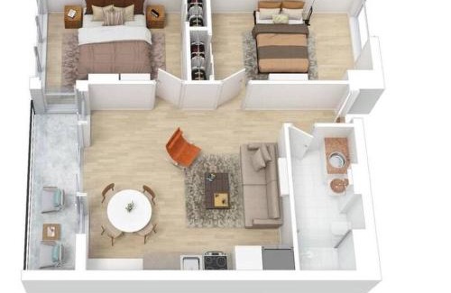 South Yarra Apartamento | South Yarra Tranquil 2BR Abode