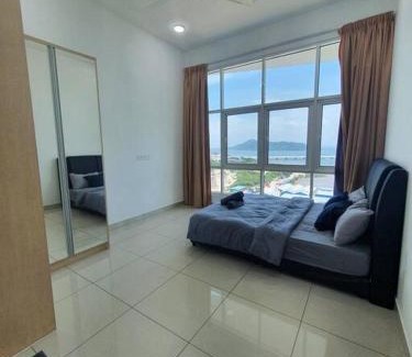 Bayan Lepas Apartamento | Southbay Seaview Condo A16 #10minQueensbay #15minSPICE