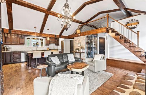 Saint-Brigitte-de-Laval Chalet De Esquí | Spa and river - Le Riverain