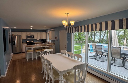 Riverside Casa | Spa House: en el lago Michigan con piscina, jacuzzi, sauna