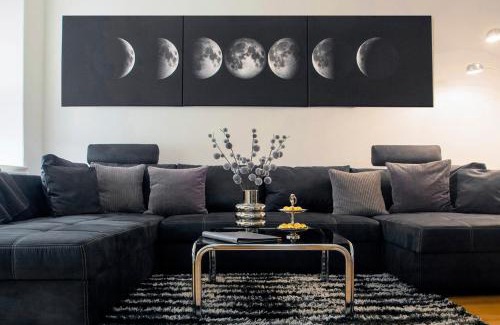 Gera Apartamento | SPACE AGE Design-Luxus-Apartment, Terrasse, Zentral