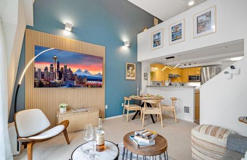 Belltown Apartamento | Space Needle Views from Living room & Walk to Everything