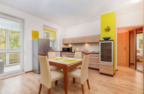 West Pomeranian Voivodeship Apartamento | Spacerowa 2 | Lemon and Wooden Apartment | Balcony
