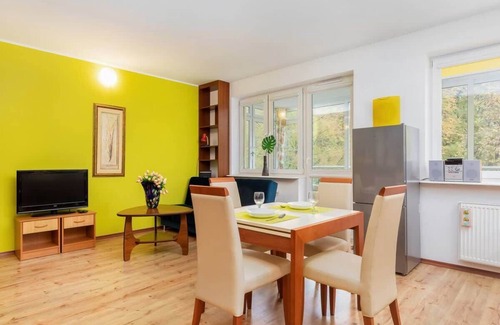 West Pomeranian Voivodeship Apartamento | Spacerowa 2 | Lemon and Wooden Apartment | Balcony