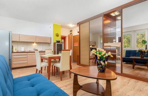 West Pomeranian Voivodeship Apartamento | Spacerowa 2 | Lemon and Wooden Apartment | Balcony