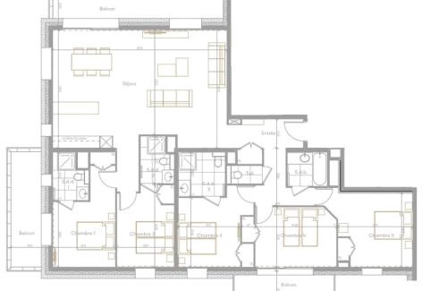 Plagne Centre Apartamento | Spacieux appartement neuf pour 12 avec vues et balcons - FR-1-455-251