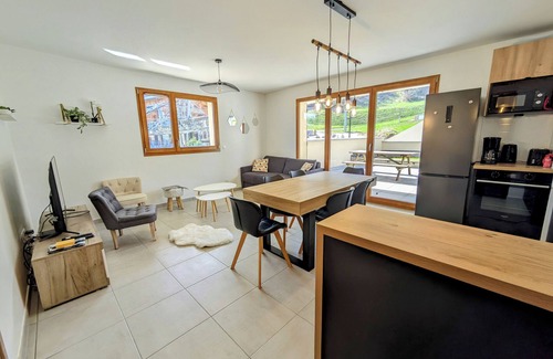 La Feclaz Condominio | Spacieux appartement au pied des pistes